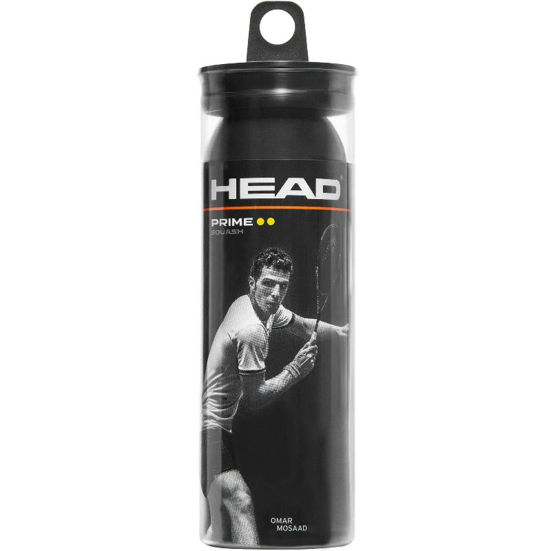 Head Tube (3) Prime Squash Balls