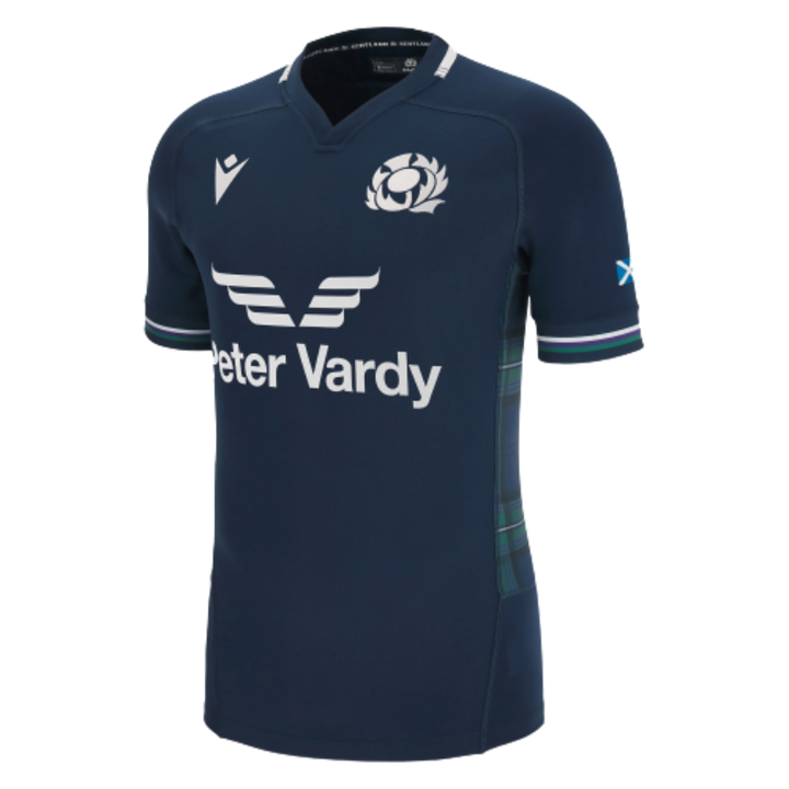Macron Scotland SRU 23/24 Home Bodyfit S/S Top