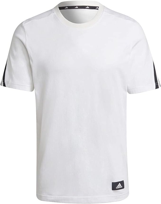 Adidas 3 Stripe Cotton Tee