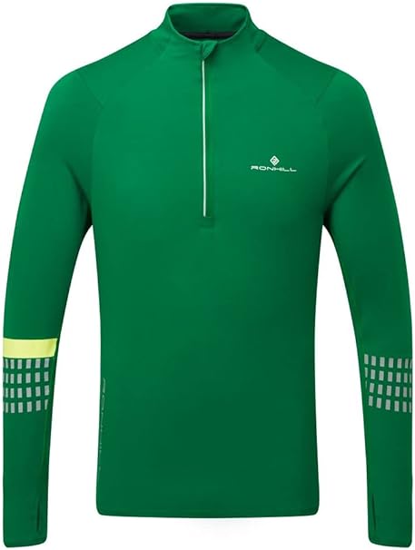 Ronhill Mens Tech Afterhours 1/2 Zip Long Sleeve Top