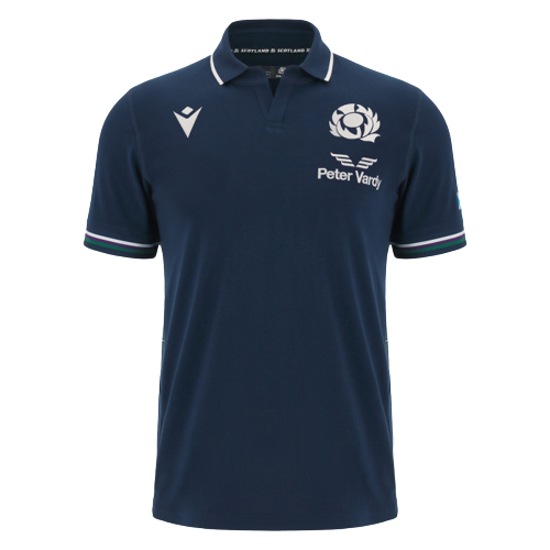 Macron SRU 23/24 Scotland Home Cotton Rugby Top S/S