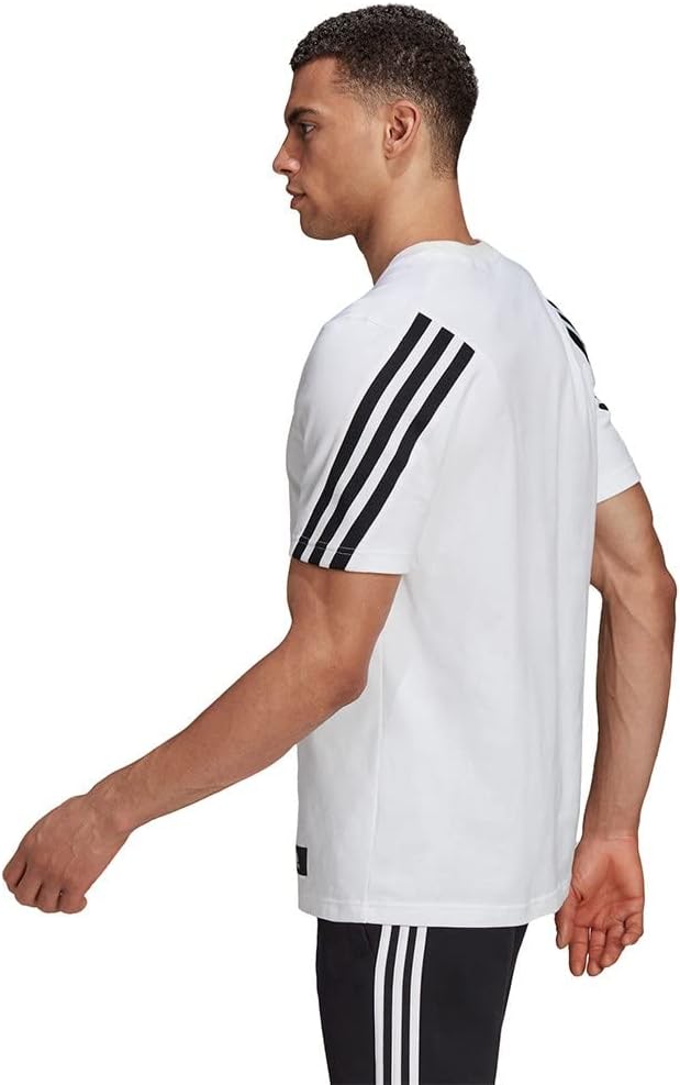 Adidas 3 Stripe Cotton Tee
