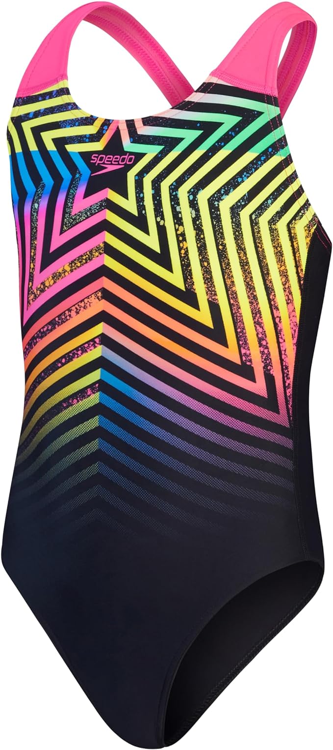 Speedo Digital Placement Splashback Swimsuit