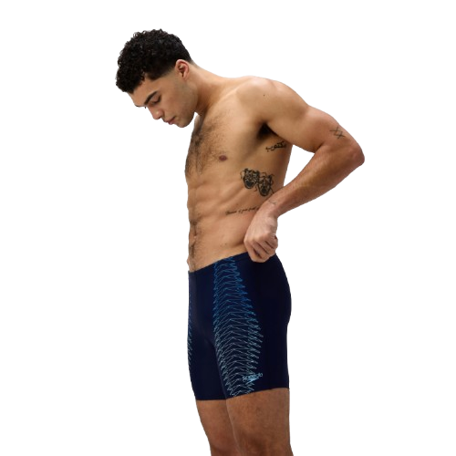 SPEEDO DUO LOGO PRINT MID JAMMER