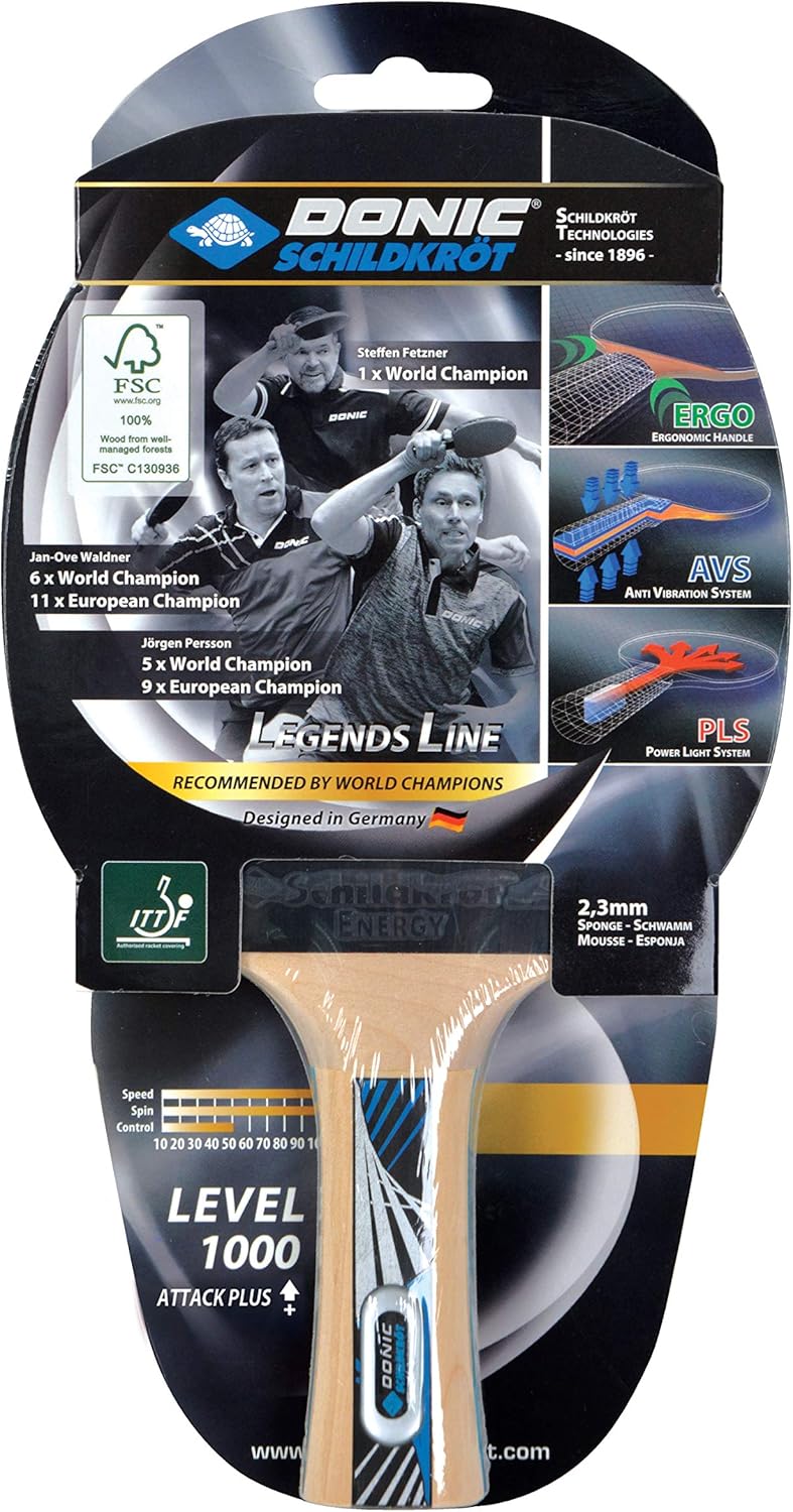 Donic Legends 1000 FSC Table Tennis Paddel