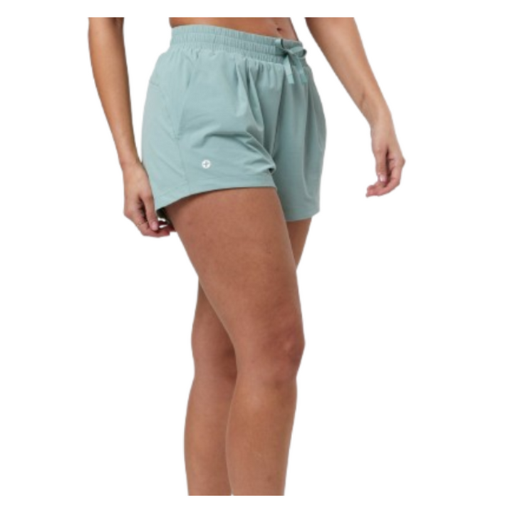 Gym + Coffee  Ladies Contender Shorts