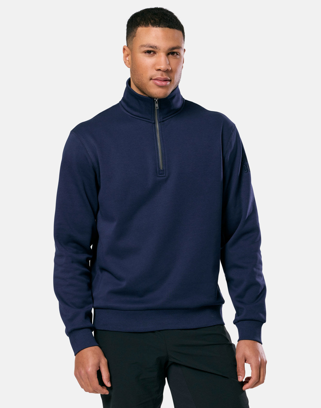 Gym + Coffee Clubhouse Half Zip Top