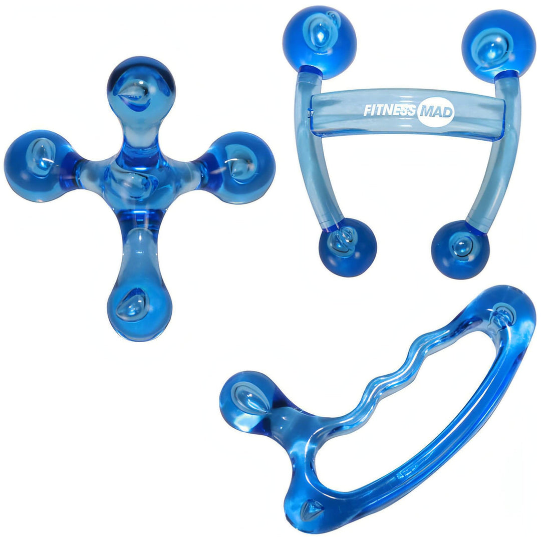 FITNESS MAD Trigger Point 3 Piece Massage Set