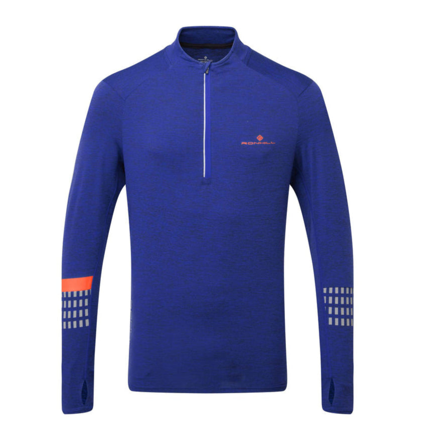 Ronhill Mens Tech Afterhours 1/2 Zip Long Sleeve Top
