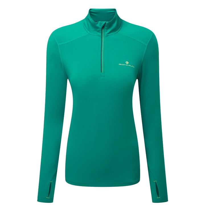 Ronhill Women's Life Practice 1/2 Zip Long Sleeve Tee