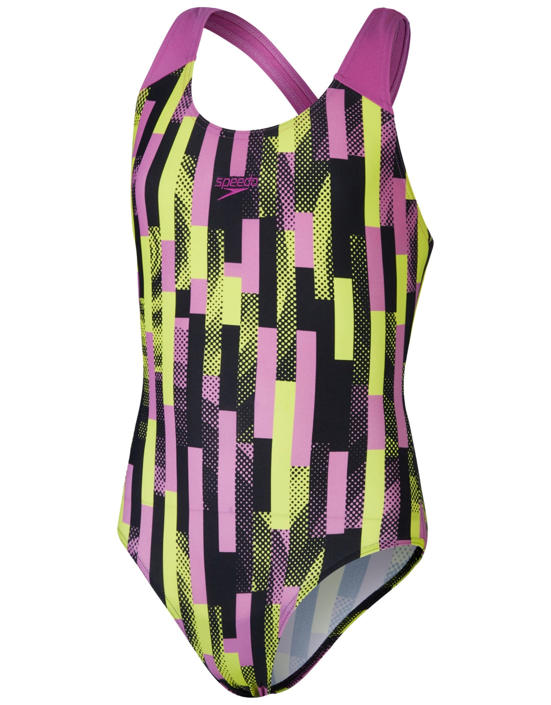 Speedo Printed Allover Splashback  Swimsuit