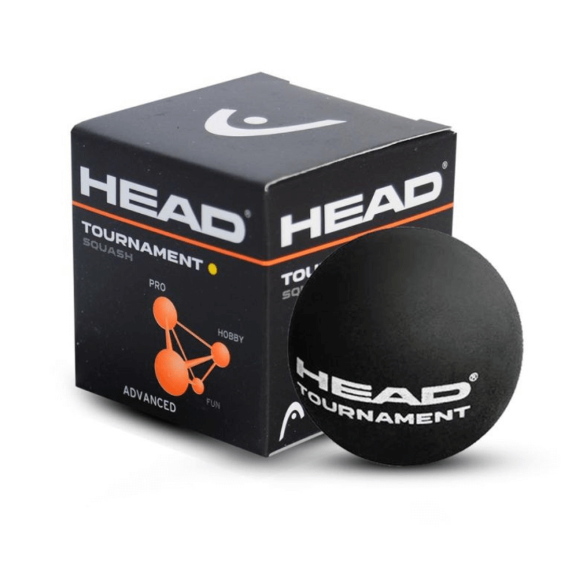 Head Tournament Single White Dot Squash Ball