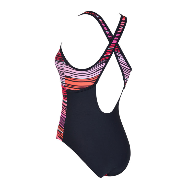 Zoggs Morocco Hi Cross X Back Swimsuit