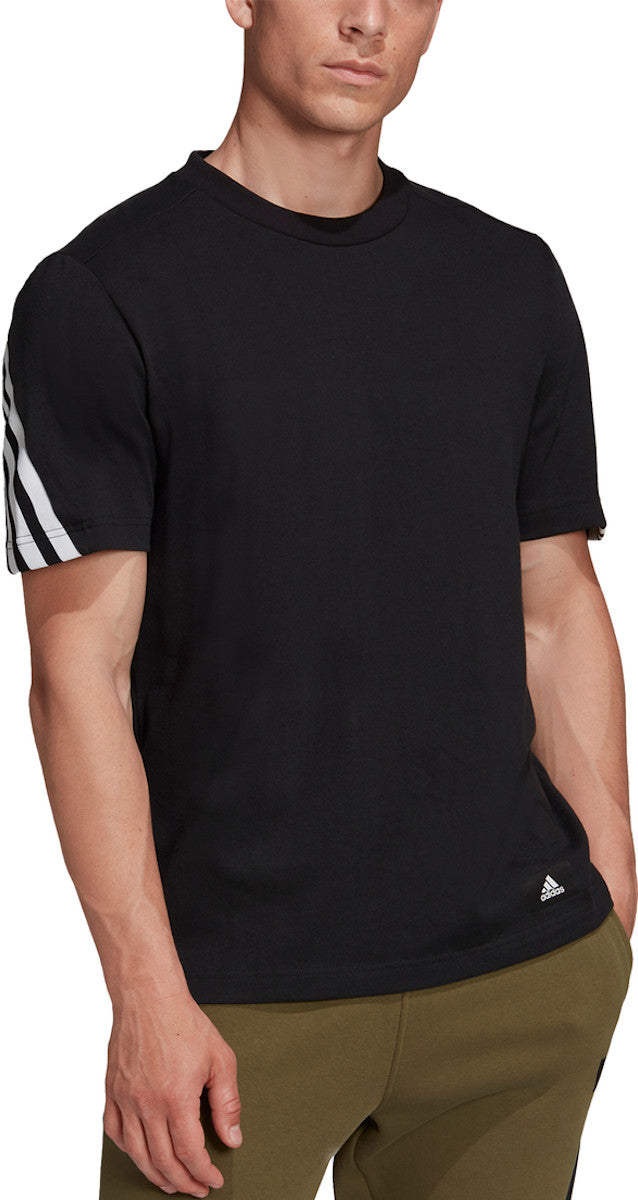 Adidas 3 Stripe Cotton Tee