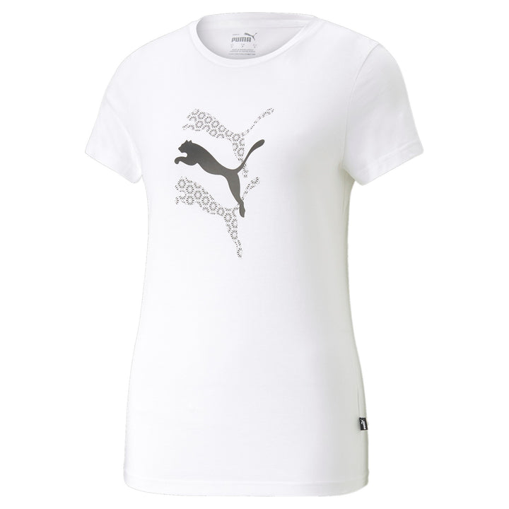 Puma Lady Graphics Laser Cut T/Shirt