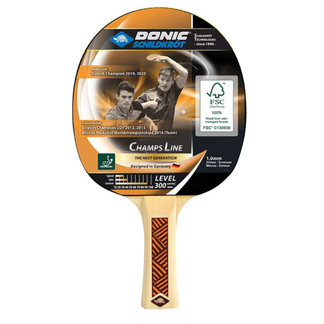 DONIC SCHILDKROT Champs Line 300 Table Tennis Bat