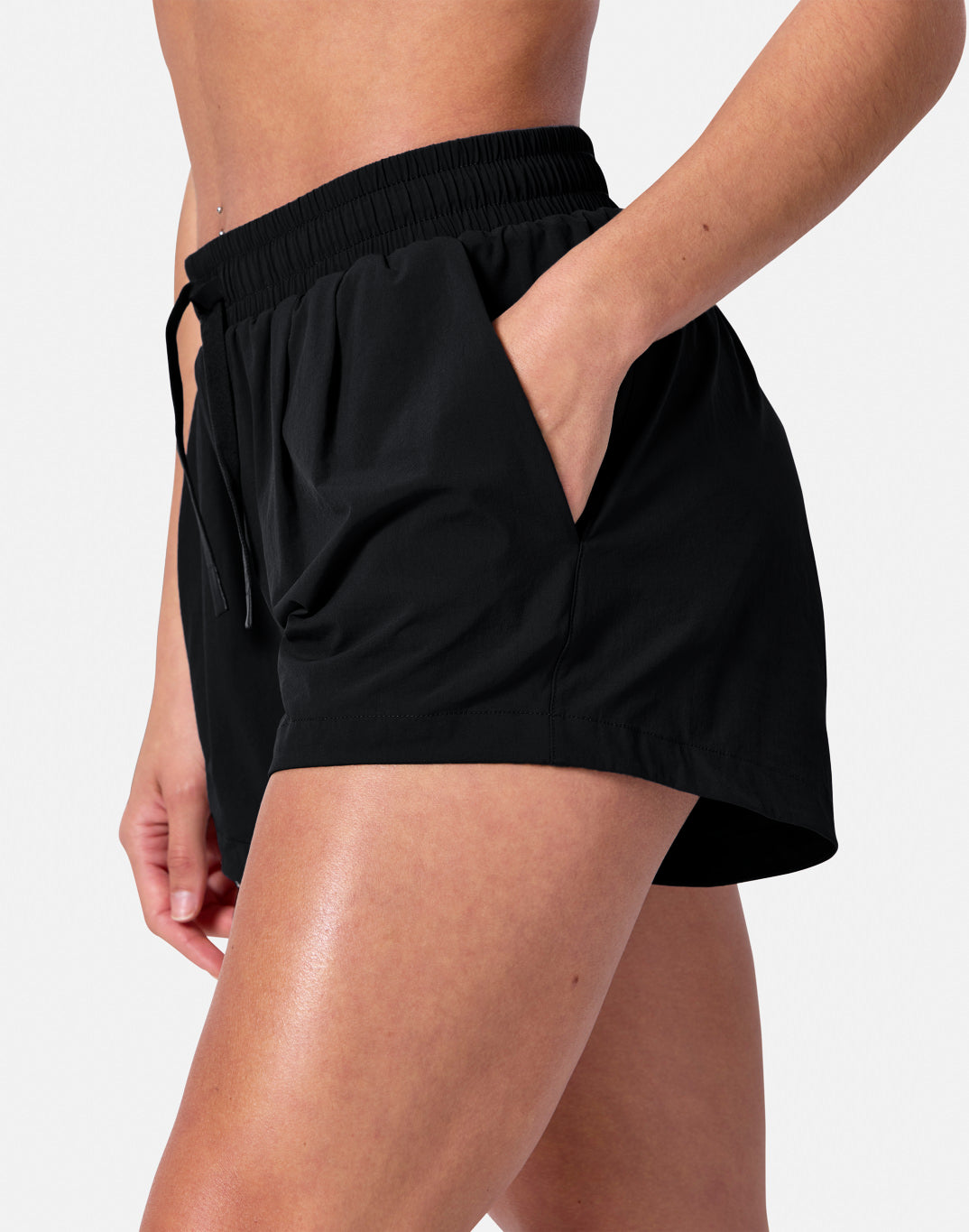 Gym + Coffee  Ladies Contender Shorts