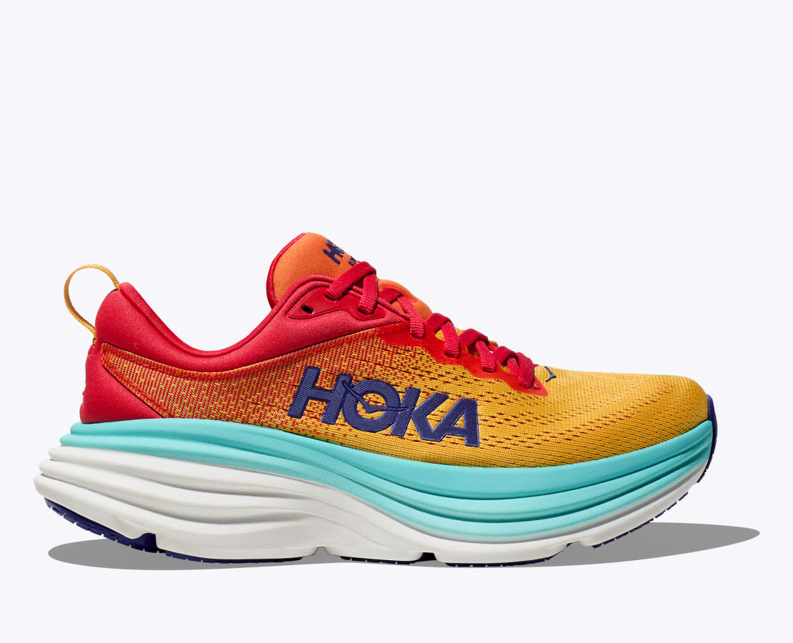 スパイク・シューズ hoka BONDI 8 Stealth/Tech Bondi 8 Caged Road Running Shoe | HOKA®