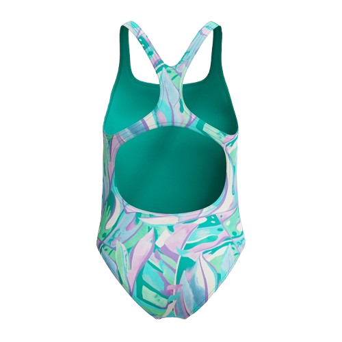 Speedo Medalist Printed Swimsuit