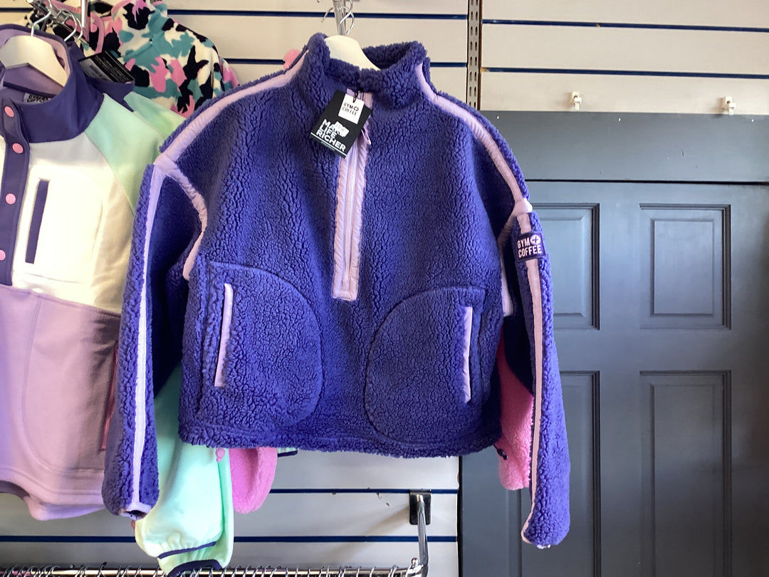 Gym + Coffee Industry 1/2 Zip Fleece