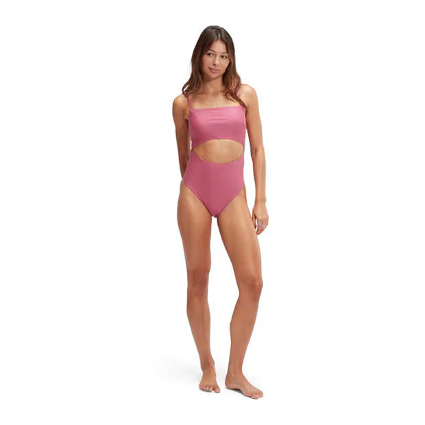 Speedo Cut Out One Piece Swimsuit