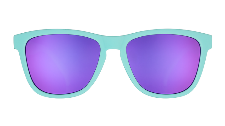 Goodr OG Electric Dinotopia Carnival Sunglasses