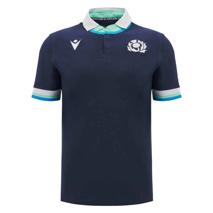 Macron SRU Scotland 24/25 Home Cotton Top S/S