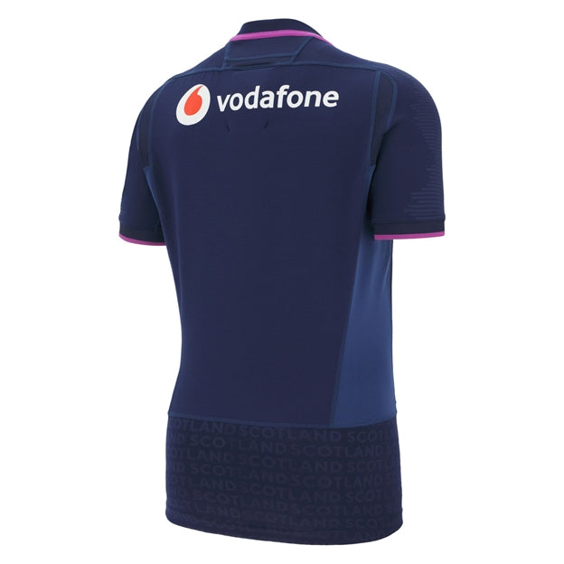 Macron Men's SRU Scotland 25/26 Home Body Fit Top S/S