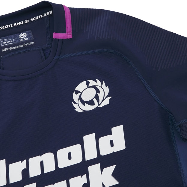 Macron Men's SRU Scotland 25/26 Home Body Fit Top S/S