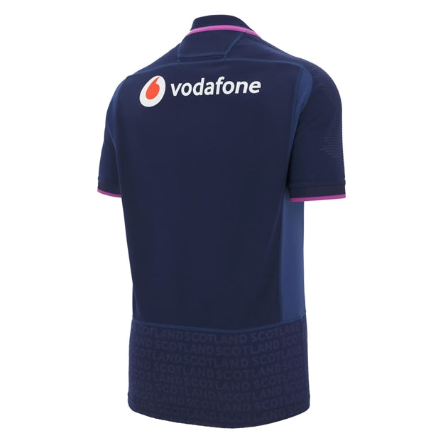 Macron Men's SRU Scotland 25/26 Home Poly Top S/S