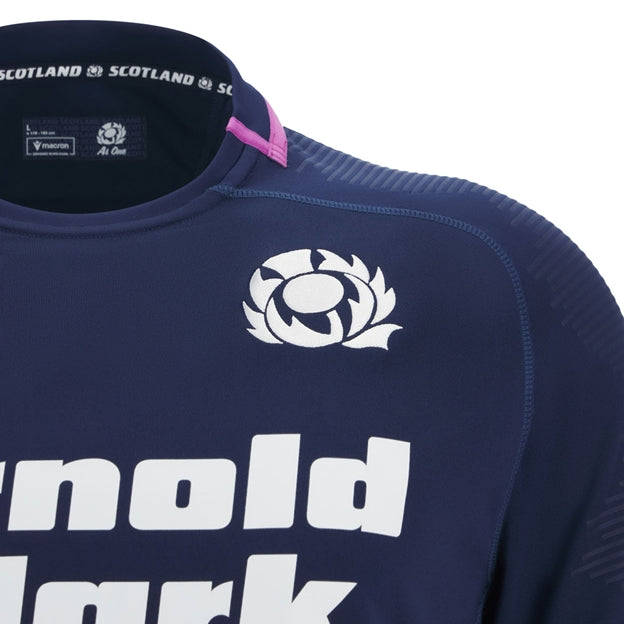 Macron Men's SRU Scotland 25/26 Home Poly Top S/S