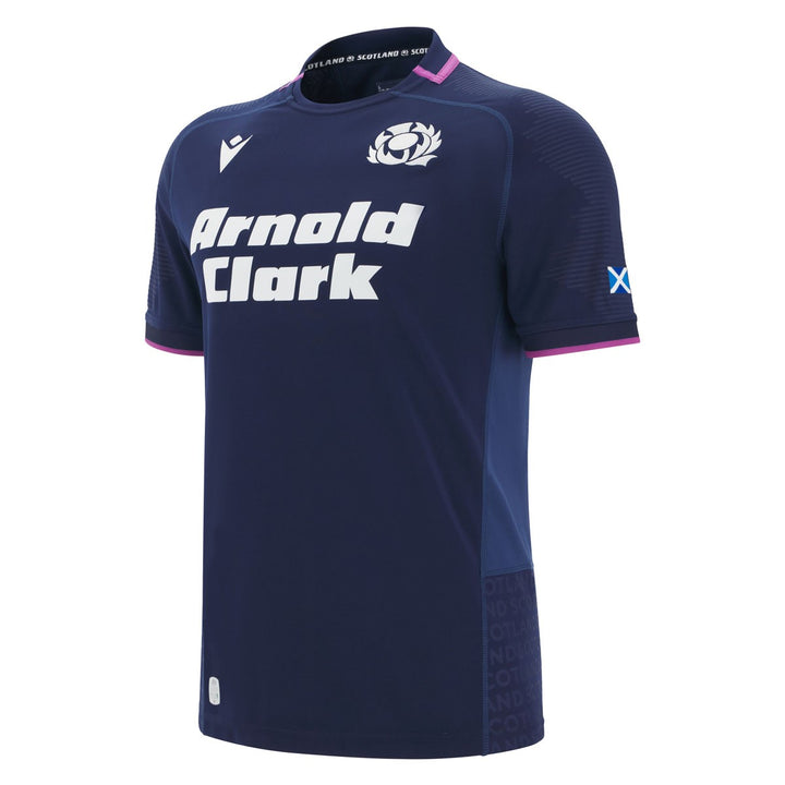 Macron Men's SRU Scotland 25/26 Home Poly Top S/S