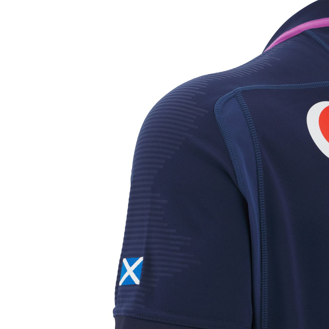 Macron Junior SRU Scotland 25/26 Poly Top S/S