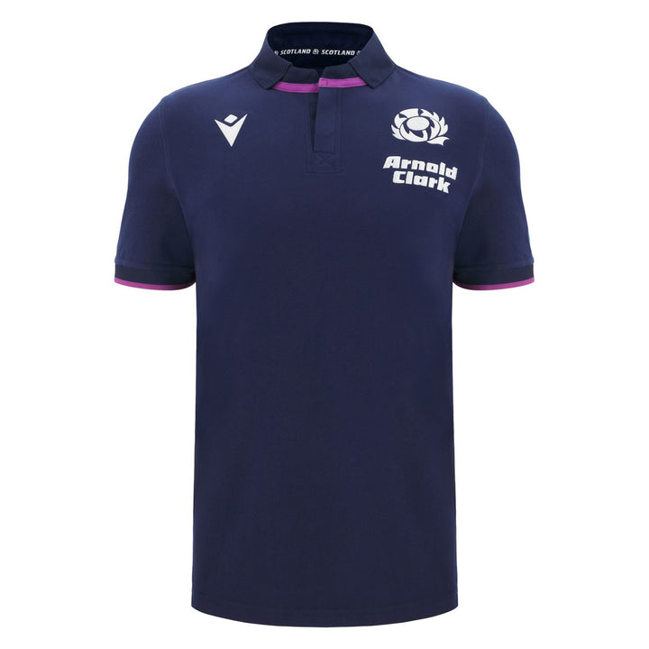 Macron Men's SRU Scotland 25/26 Cotton Top S/S