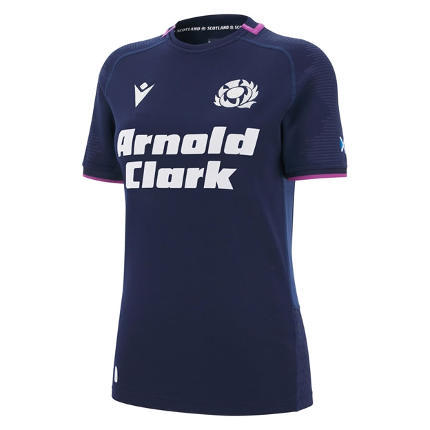 Macron Women's SRU Scotland 25/26 Poly Top S/S