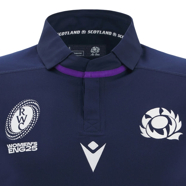 Macron Women's SRU Scotland WRWC 25/26 Poly Top S/S