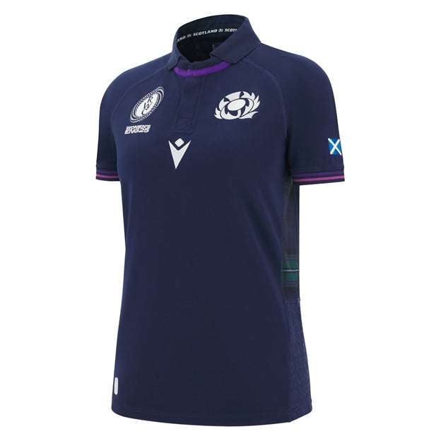 Macron Women's SRU Scotland WRWC 25/26 Poly Top S/S