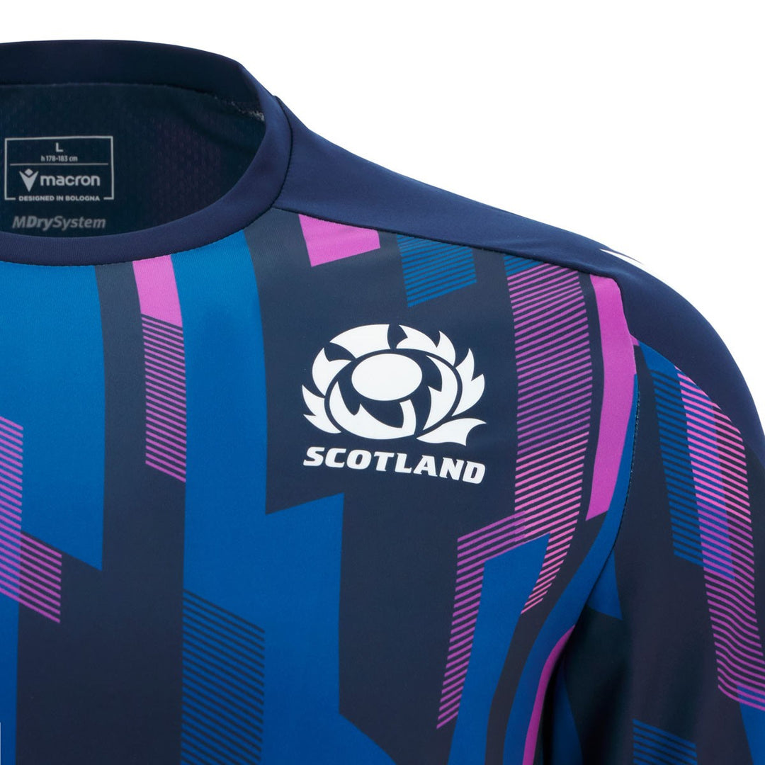 Macron Scotland Men's Warm Up Shirt 25/26