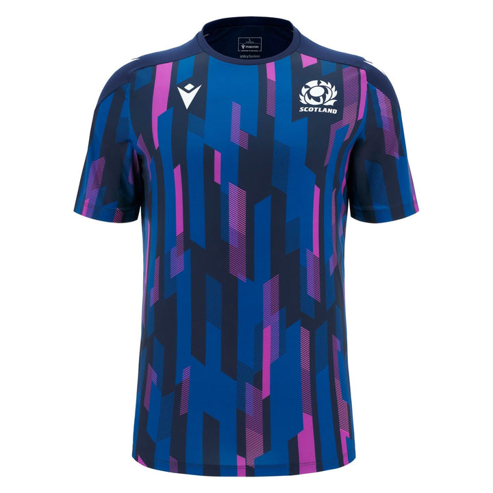 Macron Scotland Men's Warm Up Shirt 25/26