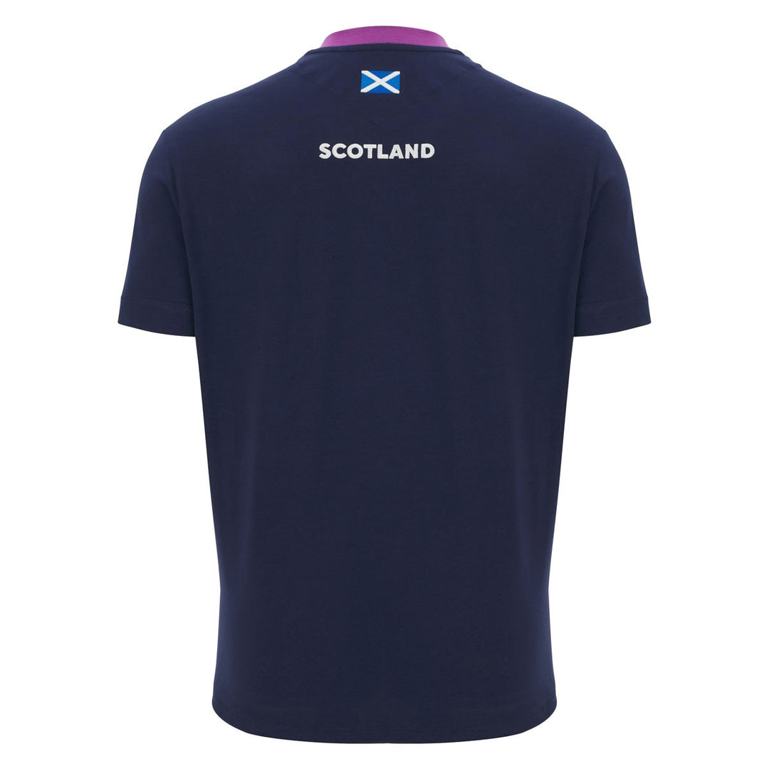 Macron Scotland Men's Athleisure Cotton T-Shirt 25/26