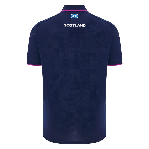 Macron Scotland Men's Travel Polo 25/26