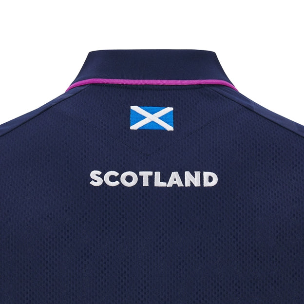 Macron Scotland Men's Travel Polo 25/26