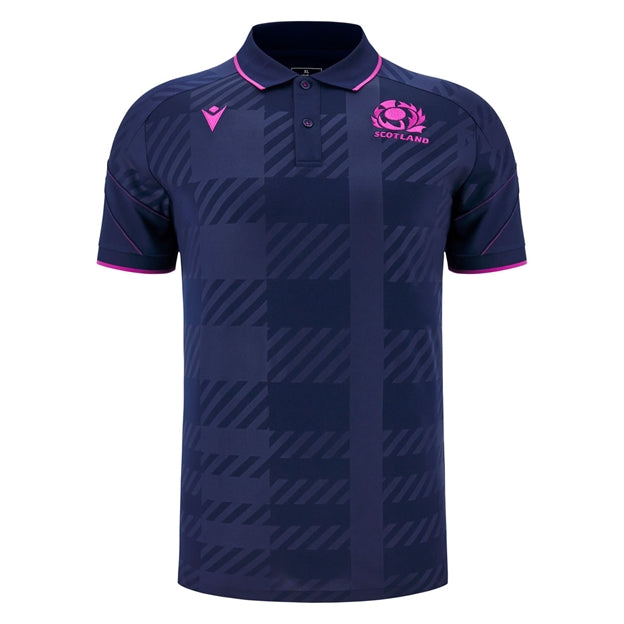 Macron Scotland Men's Travel Polo 25/26