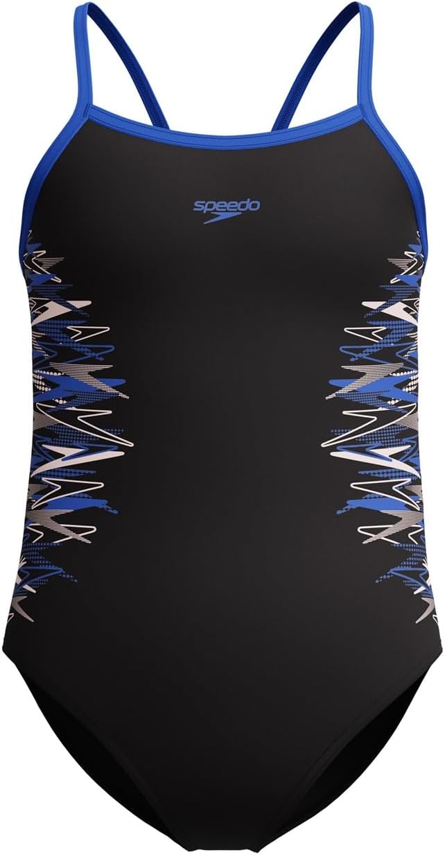 Speedo Placement Thin Strap Muscleback Swimsuit