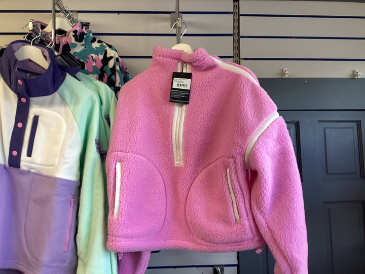 Gym + Coffee Industry 1/2 Zip Fleece
