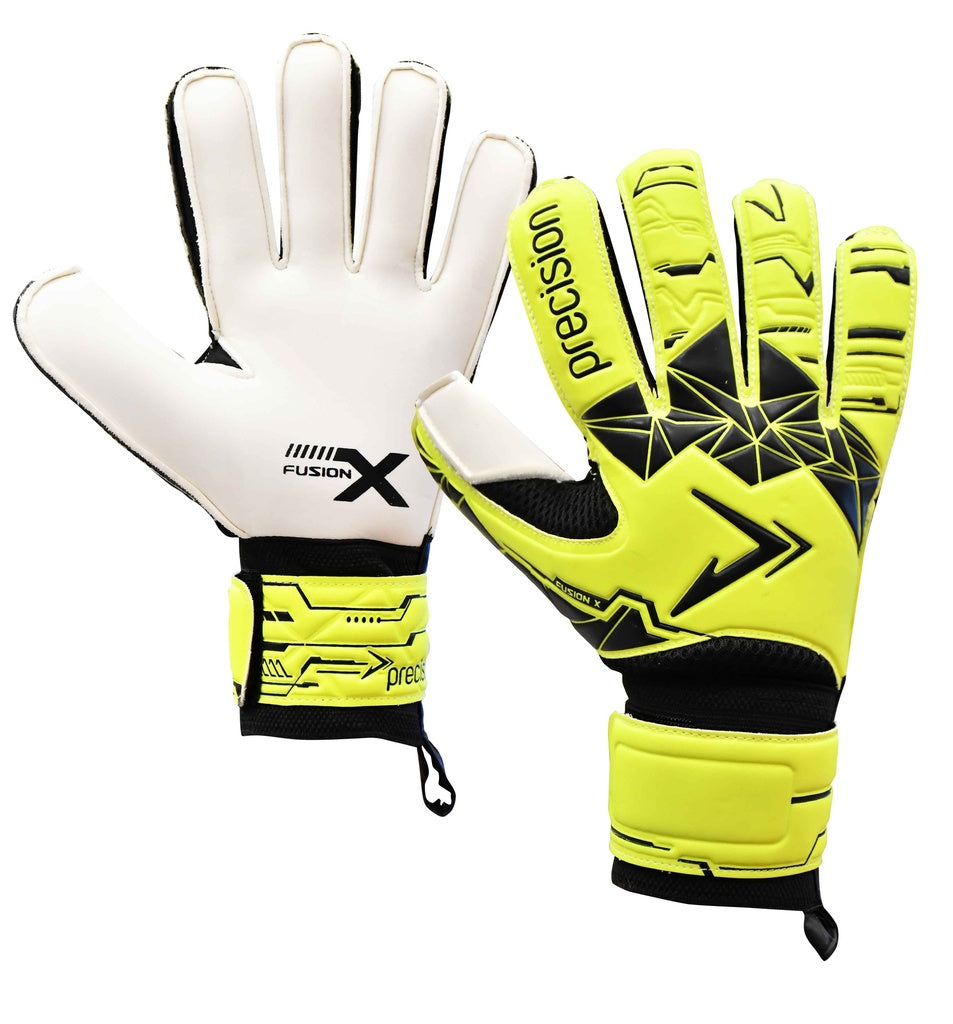 Precision Fusion X Flat Cut Essential Junior Goalkeeper Gloves