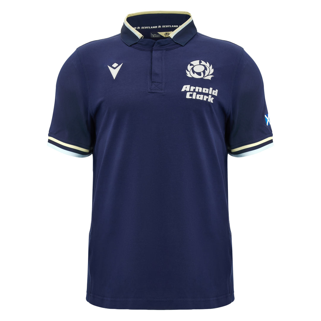 Macron Men's SRU Scotland 26/27 Cotton Home Top S/S