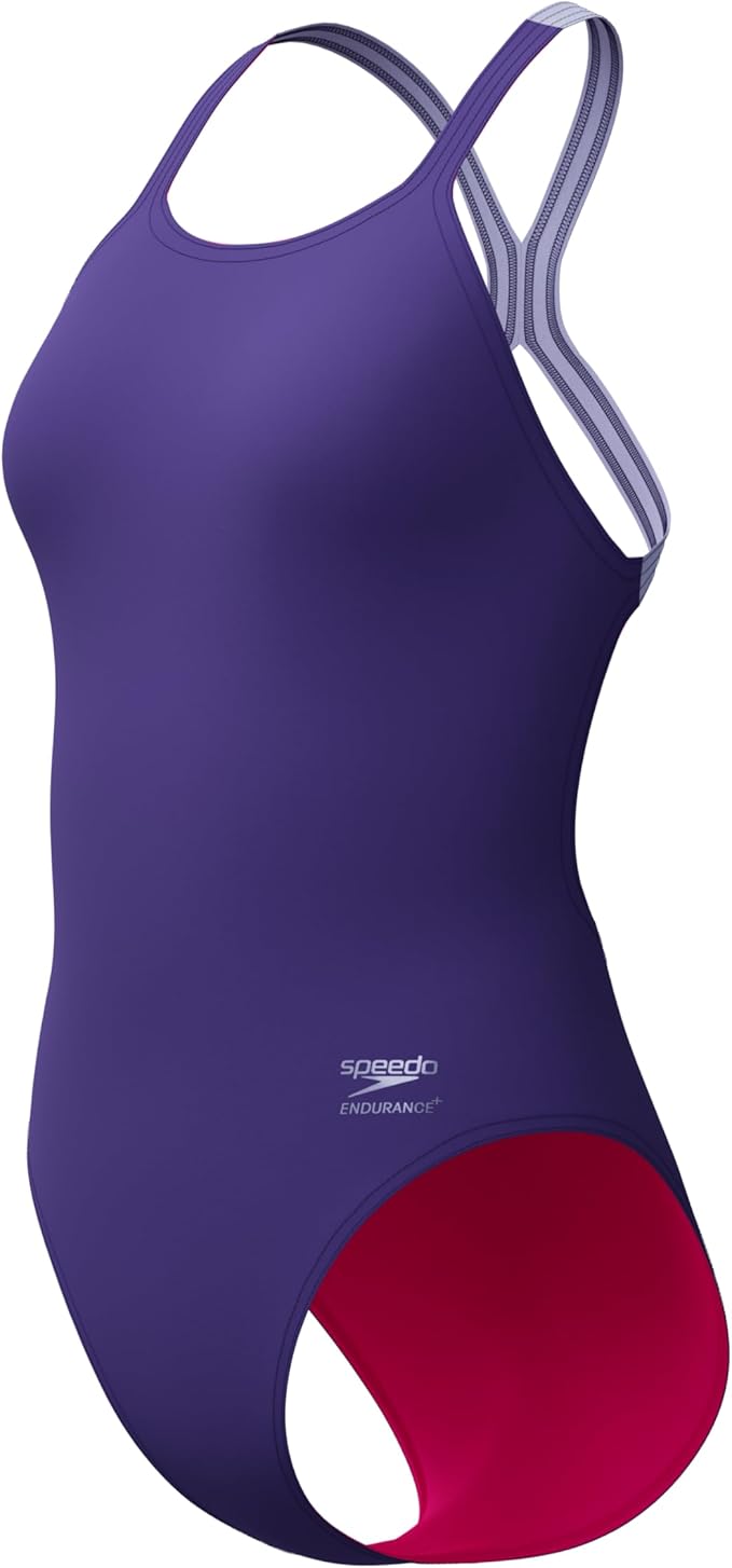 Speedo Lined Powerback Swimsuit