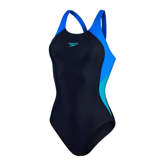 Speedo Colourblock Muscle Back Swimsuit