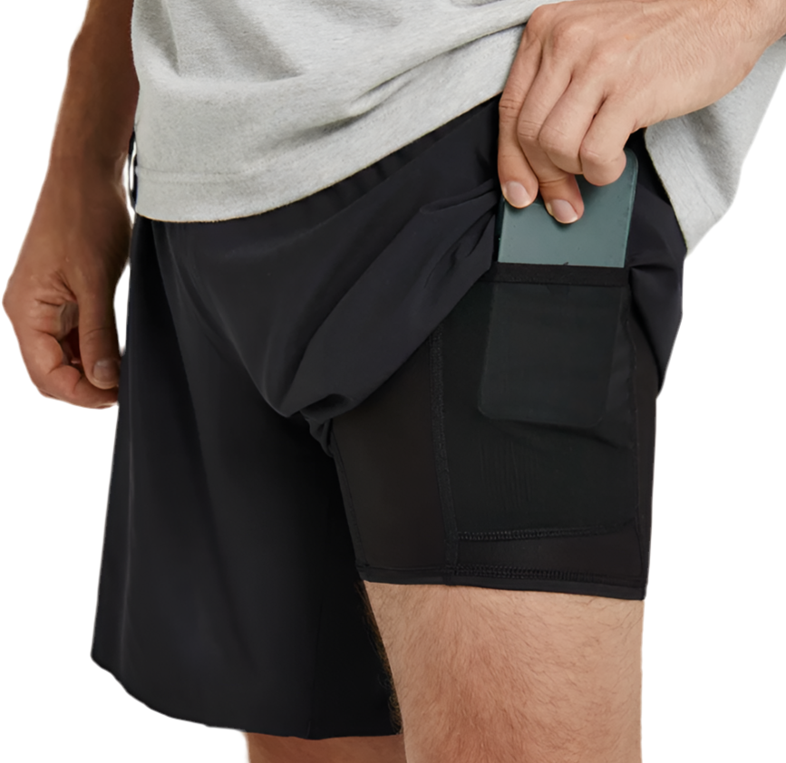 Hoka Glide 7" 2 in 1 short